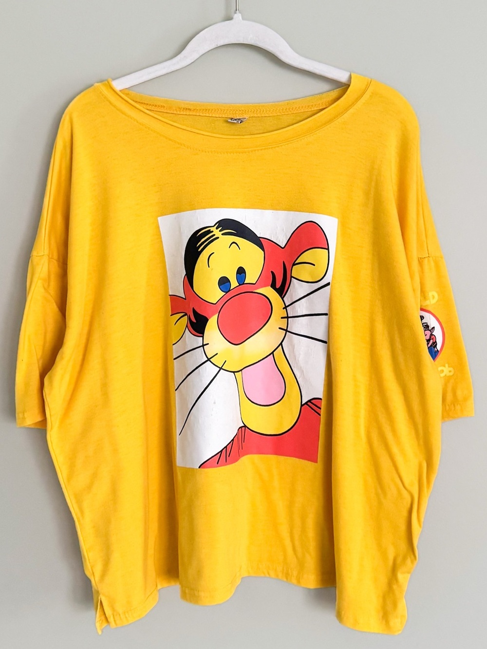 Disney Winnie The Pooh Tigger Oversized Tee T-Shirt One Size